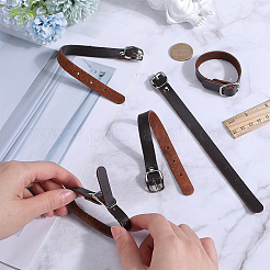 Кожаные ремни для багажных бирок AJEW-WH0248-459