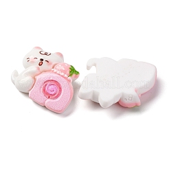 Кабошоны из непрозрачной смолы с кошачьей тематикой&nbsp;CRES-Z010-01E