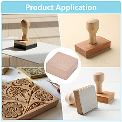 Bloc de bois rainuré non fini&nbsp;FIND-WH0199-449B