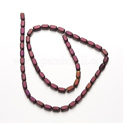 Electroplate non magnetici ematite sintetico fili di perline&nbsp;G-F300-40A-04