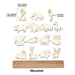 Morceaux de bois d'animaux&nbsp;WOOD-CJC0006-021C