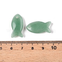 Pendenti avventurina verde naturale&nbsp;X-G-N342-106L