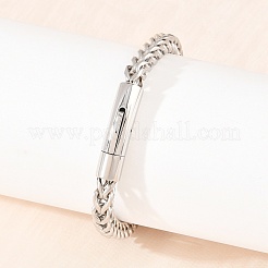 Bracelets en acier inoxydable 304 pour femmes et hommes&nbsp;BJEW-H643-11P