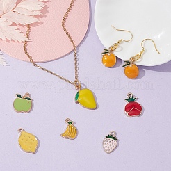 Подвески из сплава эмали 15шт 15 стиля&nbsp;ENAM-YW0001-84