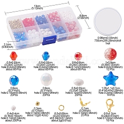 Набор для изготовления ожерелья и браслета ко дню независимости своими руками&nbsp;DIY-FS0004-89