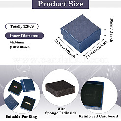 Квадратные бумажные подарочные коробки для хранения&nbsp;CON-TAC0001-05A