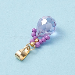 Стеклянные подвески из бисера PALLOY-MZ00590