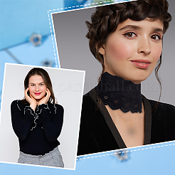 4.7~5 ярд хлопковых лент для вышивки цветов OCOR-MA0001-03A