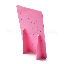 Présentoirs de boucle d'oreille en acrylique opaque&nbsp;EDIS-WH0006-44A
