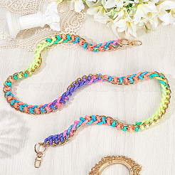 Ремни для сумок из акриловой цепи и полиэстерового плетеного шнура&nbsp;FIND-WH20033-020KCG-D