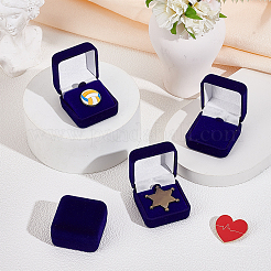 Пластиковая обложка с бархатными упаковочными коробками для брошей&nbsp;VBOX-WH0012-08A