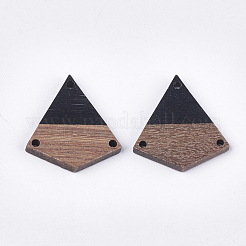 Компоненты люстры из смолы и ореха соединения X-RESI-S367-16A