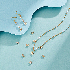 16шт латунные подвески из кубического циркония с микро-паве&nbsp;KK-BC0014-45D