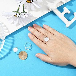 Компоненты латунные кольца KK-J109-S-NR