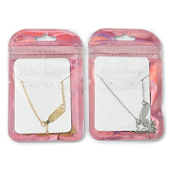 2 шт. 2 цвета сплава кабель цепь винный кубок кулон y ожерелья для женщин AJEW-FS0001-23