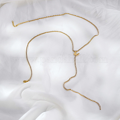 Европейский стиль нержавеющая сталь бабочка подвеска y ожерелья для женщин FH1206-2