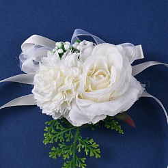 Corsage da polso in seta&nbsp;AJEW-WH0248-39E