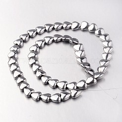 Electroplate non magnetici ematite sintetico fili di perline&nbsp;X-G-F300-22B-01