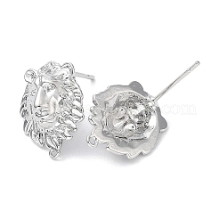 Латунные серьги-гвоздики&nbsp;KK-C031-03P