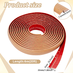 Selbstklebende PVC-Kantenschutzstreifen&nbsp;DIY-WH0591-569A