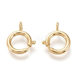 Латунная застежка пружинного кольца&nbsp;LS-KK-F820-39G