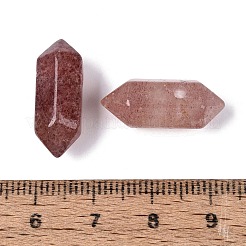 Anhänger aus synthetischem Erdbeerquarz&nbsp;G-Q601-27E