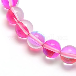 Синтетические лунные камни G-F143-6mm-M