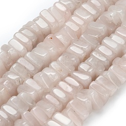 Природного розового кварца нитей бисера G-L642-D01-6x11mm