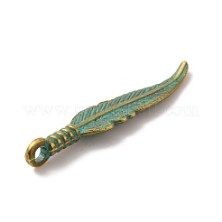 Tibetischer stil Aluminium Anhänger & Charms&nbsp;FIND-WH0114-53GGP