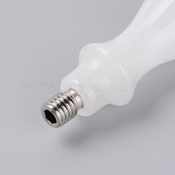 Griff aus natürlichem Quarzkristall&nbsp;DIY-WH0224-65A