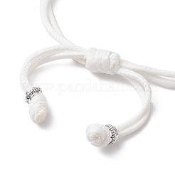 Braccialetti di fascino della lega del cuore&nbsp;BJEW-JB11503-01