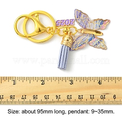 Брелок из акрила и эмали из сплава&nbsp;KEYC-FS00026-02
