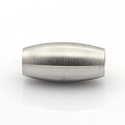 Устойчивые к потускнению нержавеющая сталь 304 с матовой поверхностью магнитные застежки с вклеивающимися концами STAS-O042-C-12