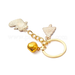 6 шт. рождественские украшения из эмалевого сплава KEYC-JKC01436