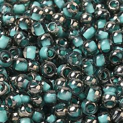 Interno trasparente colora perline di vetro&nbsp;SEED-H002-A-C222