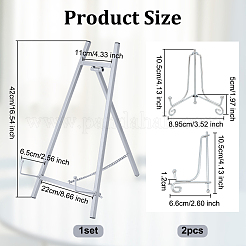 1шт железный мольберт для демонстрации пластины держатель для фотографий стенды&nbsp;ODIS-OC0002-03