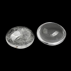 Natürlichen Quarzkristall cabochons&nbsp;G-C115-02B-35