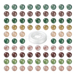 100шт 8мм натуральный индийский агат бусины DIY-LS0002-22