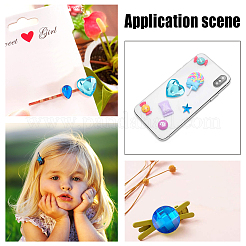 Cabochons di rhinestone acrilico&nbsp;GACR-SC0001-01