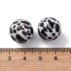 Непрозрачные акриловые бусины&nbsp;OACR-Q102-01F