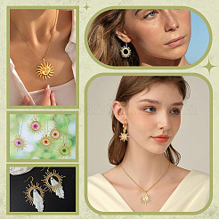 12шт 4 стиля латунные подвески&nbsp;KK-AR0004-67