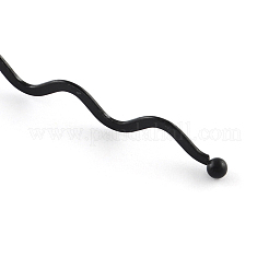 Аксессуары для волос фурнитуры железа волосы волнистые полосы X-OHAR-Q043-08