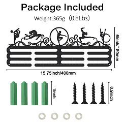 Модная железная вешалка для медалей ODIS-WH0021-268