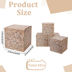 Бумажная коробка для украшения вечеринки&nbsp;AJEW-WH0696-022C