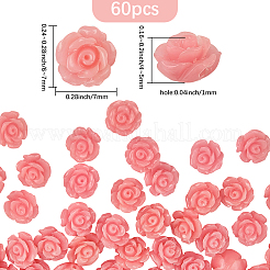 60 шт. синтетические ракушечные крашеные бусины SHEL-PA0001-01A