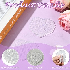 4 moule en silicone pour nail art 3D style océan&nbsp;ST-CJ0043-042