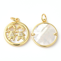 Стойки обшивки латунь микро проложить Циркон подвеску KK-R143-01G