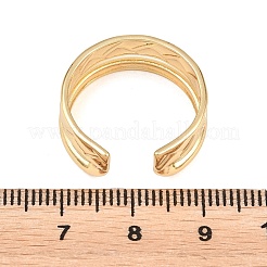Offene Manschettenringe aus Edelstahl 304&nbsp;SA-H001-13G