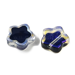 Perline di vetro bicolore&nbsp;LS-GLAA-Z007-06A