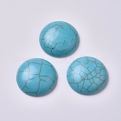Cabochons en turquoise synthétique&nbsp;G-TAC0001-01A